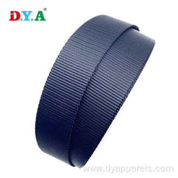 webbing nylon for dog collar 40mm black webbing